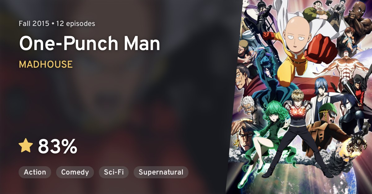 Download one punch man anime for free. 